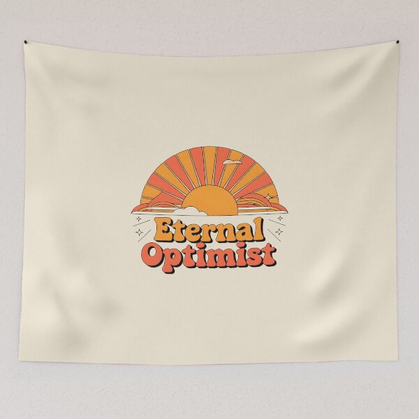 Item preview, Eternal Optimist 70s style designed and sold by FriendlyLlama.