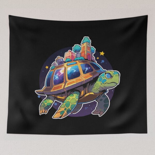 Item preview, Space Turtles designed and sold by Getup-clothing.
