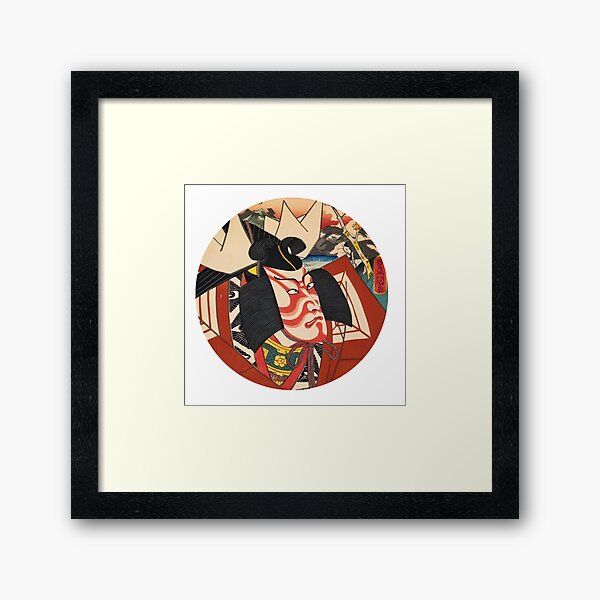 Aperçu de l'œuvre Ukiyoe du Kabuki créée et vendue par gomashiyo.