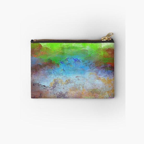 Item preview, Landscape Design in Bright Green and Aqua Blue designed and sold by Jessielee72.