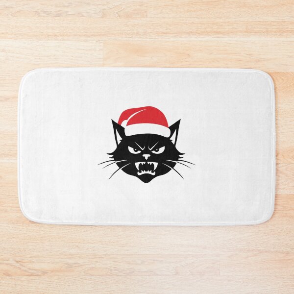 Item preview, Furious Santa Cat designed and sold by SoftRebel Prints.
