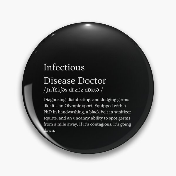 Item preview, Infectious Disease Puns Doctor designed and sold by OnTheTrend.