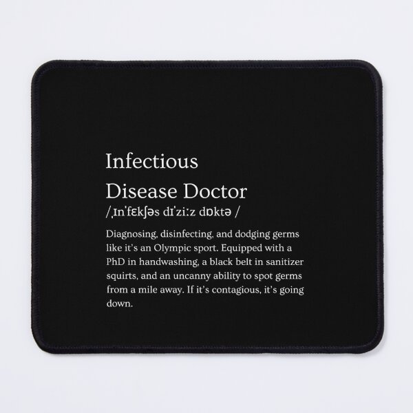 Item preview, Infectious Disease Puns Doctor designed and sold by OnTheTrend.