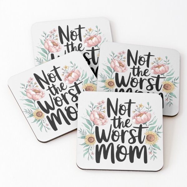 Item preview, not the worst mom  designed and sold by hautehub.
