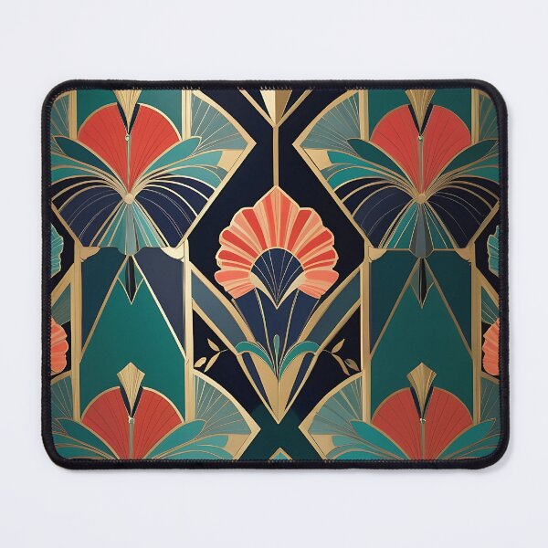 Item preview, Art Deco Floral Nature-Inspired Wall Art designed and sold by asbno19.