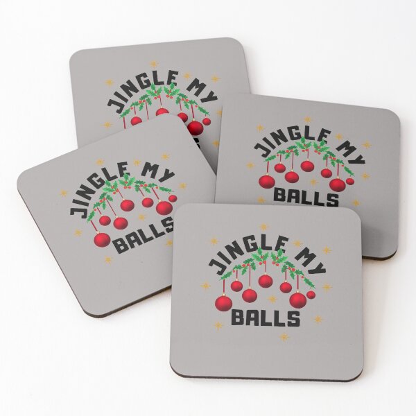 Item preview, Jingle My Balls Funny Christmas designed and sold by Maggie Mustard.