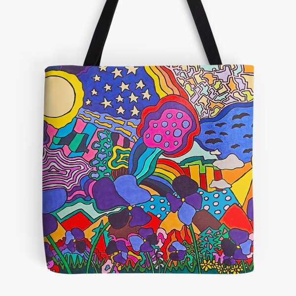 Item preview, Violets Beneath the Firmament designed and sold by Tom Powell Art.