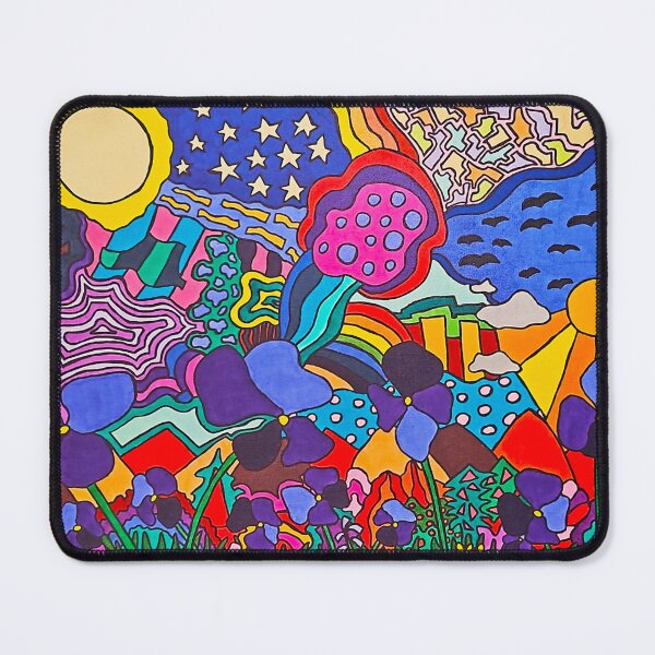Item preview, Violets Beneath the Firmament designed and sold by Tom Powell Art.