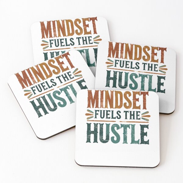 Item preview, Copy of Motivational Quote, Mindset Fuels the Hustle, Success  designed and sold by Logiamerch.