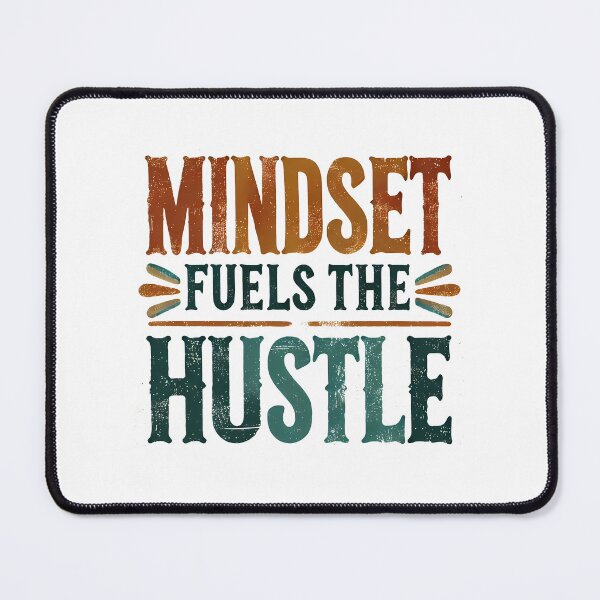Item preview, Copy of Motivational Quote, Mindset Fuels the Hustle, Success designed and sold by Logiamerch.