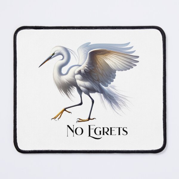 Item preview, No Egrets  designed and sold by absurditeestore.