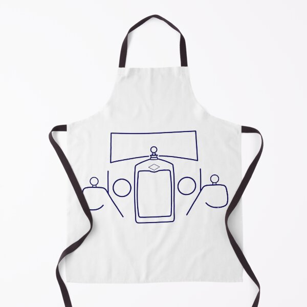 Item preview, Riley Monaco 1930s British classic car blue outline designed and sold by soitwouldseem.
