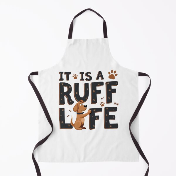 Item preview, funny dog life design It Is A Ruff Life saying meme dog lover gift Dog behavior graphic designed and sold by LuxeGraphix.