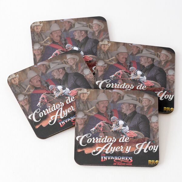 Item preview, Los Invasores de Nuevo León - Corridos de Ayer y Hoy album 2022 designed and sold by RussellBaileyno.