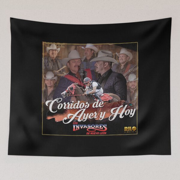 Item preview, Los Invasores de Nuevo León - Corridos de Ayer y Hoy album 2022 designed and sold by RussellBaileyno.