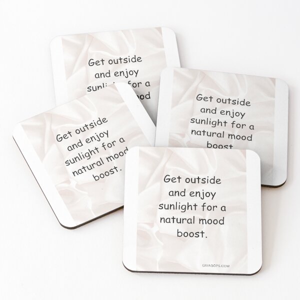 Item preview, Get Outside and Enjoy Sunlight for a Natural Mood Boost designed and sold by CUTESTUFFnow.