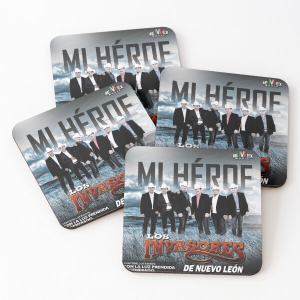 Item preview, Los Invasores de Nuevo León - Mi Héroe album 2021 designed and sold by RussellBaileyno.