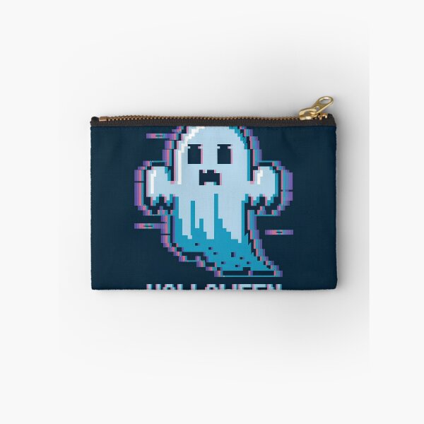 Item preview, "Glitchy Ghost – Retro Halloween Pixel Tee" designed and sold by Zappy1.