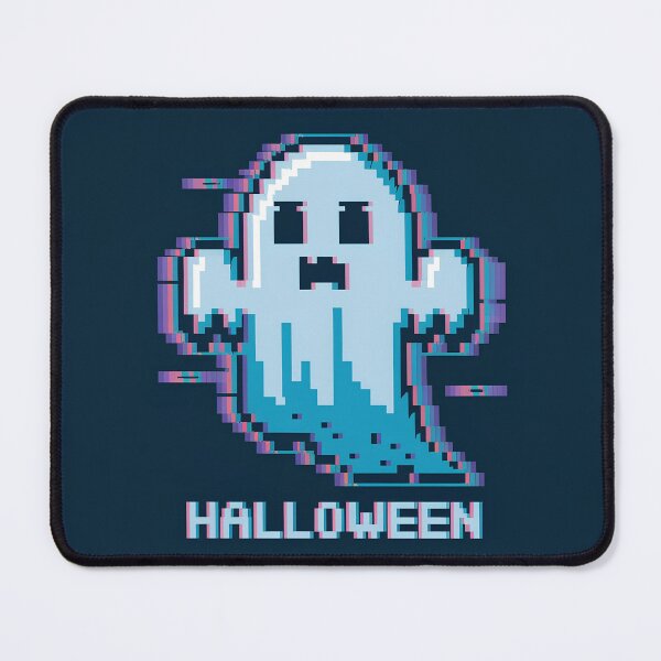 Item preview, "Glitchy Ghost – Retro Halloween Pixel Tee" designed and sold by Zappy1.