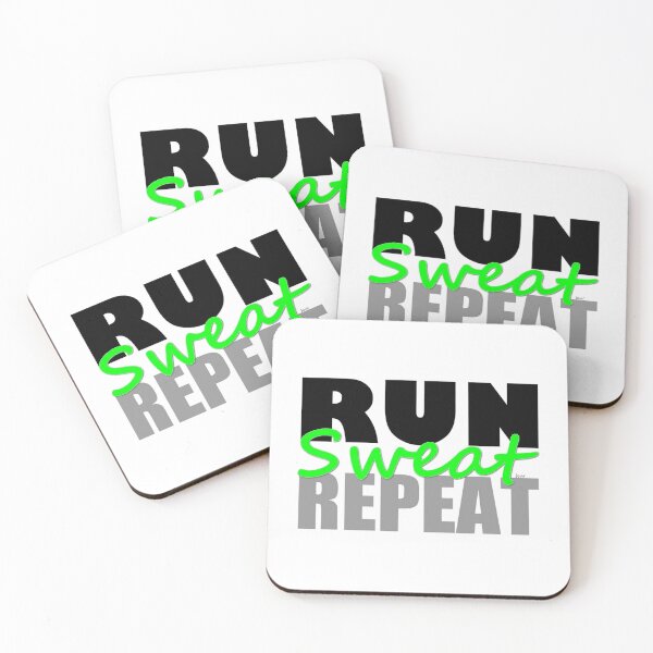 Item preview, Run Sweat Repeat designed and sold by KUDAARTS.