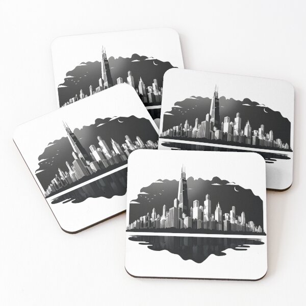 Item preview, Chicago City Skyline designed and sold by AndrewWorld.