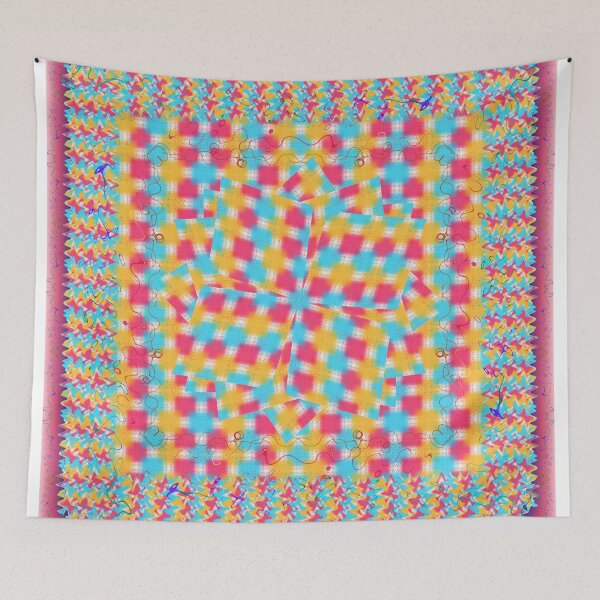 Item preview, Soft Boxes/Squiggle Boxes Quilt designed and sold by StudioBoomBoom.