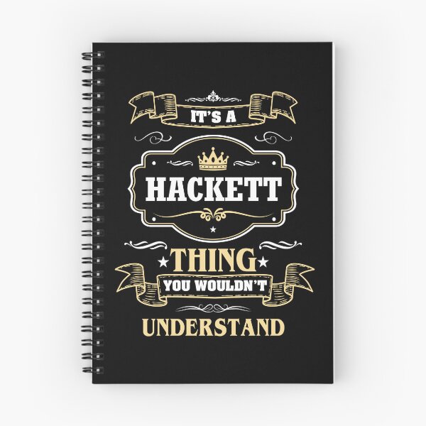 Item preview, It Is A Hackett Thing You Wouldn't Understand Hackett Name Shirt designed and sold by Zanden-zo.