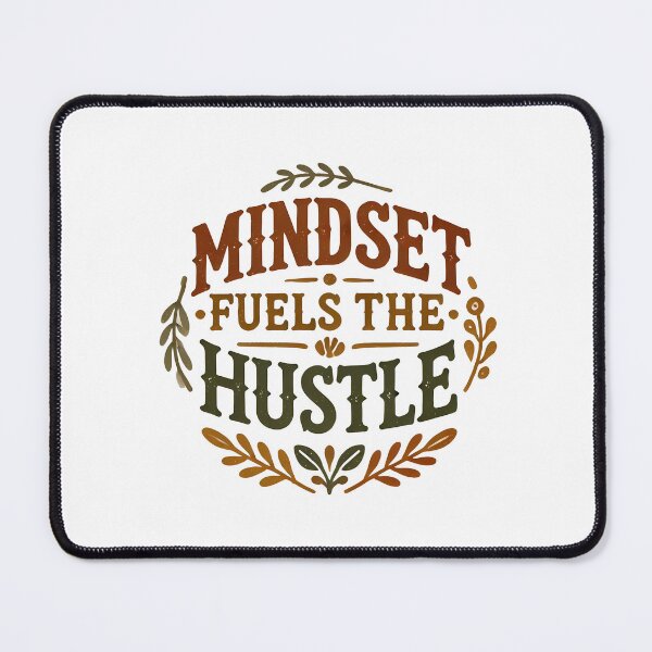Item preview, Motivational Quote, Mindset Fuels the Hustle, Success  designed and sold by Logiamerch.