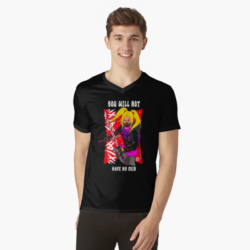 Aperçu de l'œuvre T-shirt col V créée et vendue par Vinidal.