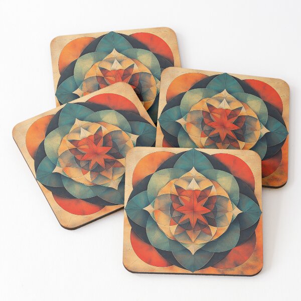 Item preview, Radiant Floral Geometry designed and sold by NomadicDreamer.