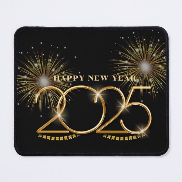 Item preview, Happy New Year 2025 : Festive Celebration Design designed and sold by PatternXS.
