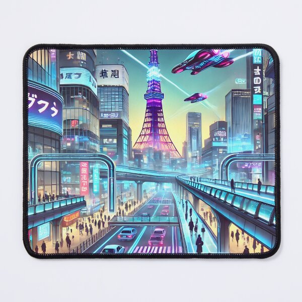 Item preview, Futuristic Tokyo Tower designed and sold by unrealartwork.