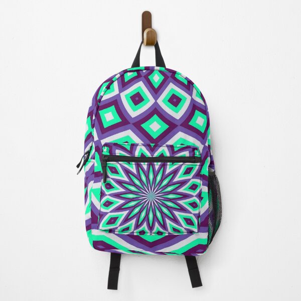 Item preview, Dome Effect Mandala Pattern Purple,Aqua, Lilac designed and sold by taiche.