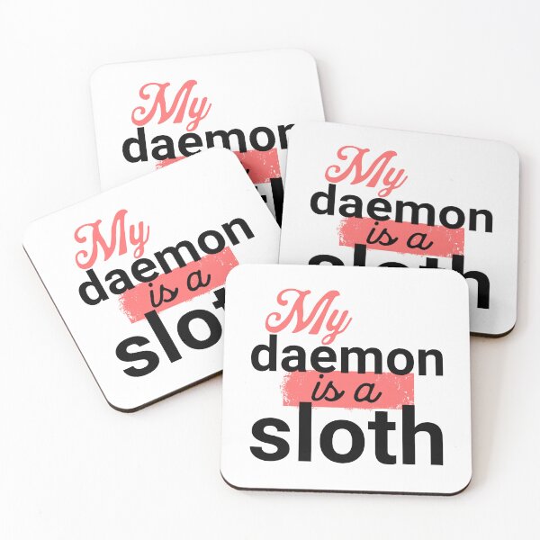 Item preview, His Dark Materials - My Daemon Is a Sloth designed and sold by humnoo.