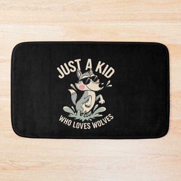 Item preview, Kid Who Loves Wolves designed and sold by Tee Studio.