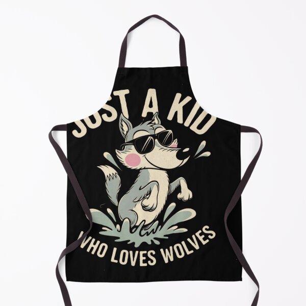 Item preview, Kid Who Loves Wolves designed and sold by Tee Studio.