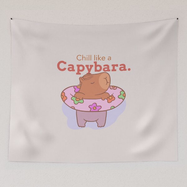 Item preview, CHILL LIKE A CAPYBARA T-SHIRT designed and sold by PurifiedART.