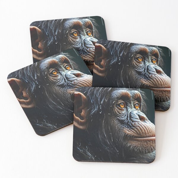 Item preview, Animal Photography - Chimpanzee designed and sold by KootenayDesigns.
