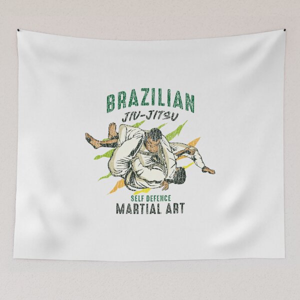 Item preview, Vintage Distressed Brazilian Jiu-Jitsu – Iconic Grappling Art Style designed and sold by paulo silveira.