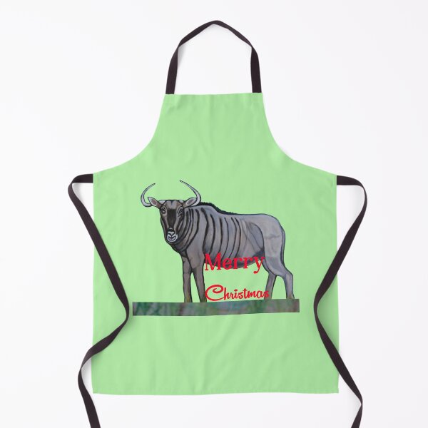 Item preview, Merry Christmas Wishes: Wildebeest designed and sold by annenambiro.
