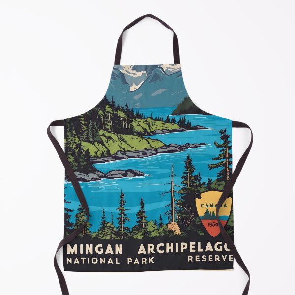 Item preview, Mingan Archipelago National Park Canada Vintage Travel Tourism  designed and sold by TravelersGems.