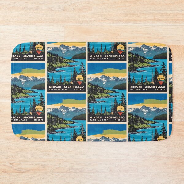 Item preview, Mingan Archipelago National Park Canada Vintage Travel Tourism  designed and sold by TravelersGems.