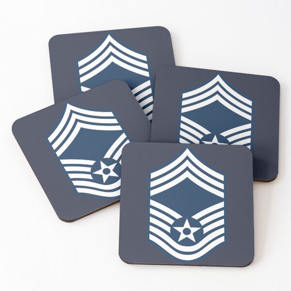 Item preview, United States Air Force OR-9 Chief Master Sergeant Rank Insignia designed and sold by wordwidesymbols.