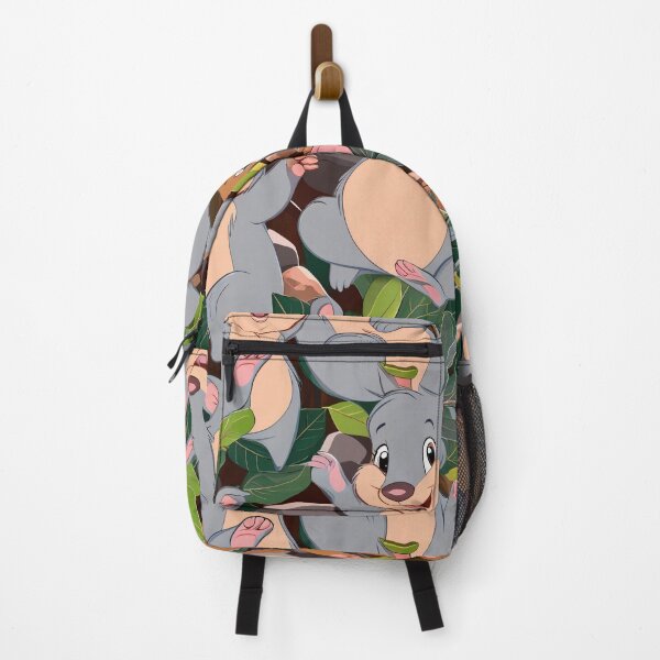 Item preview, Playful wombats in the leaf forest – Cute illustration for photo print designed and sold by TRex-Landscapes.