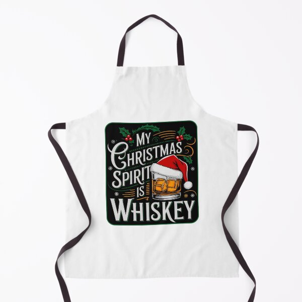 Item preview, My Christmas Spirit Is Whiskey designed and sold by Angry Swan Designs.