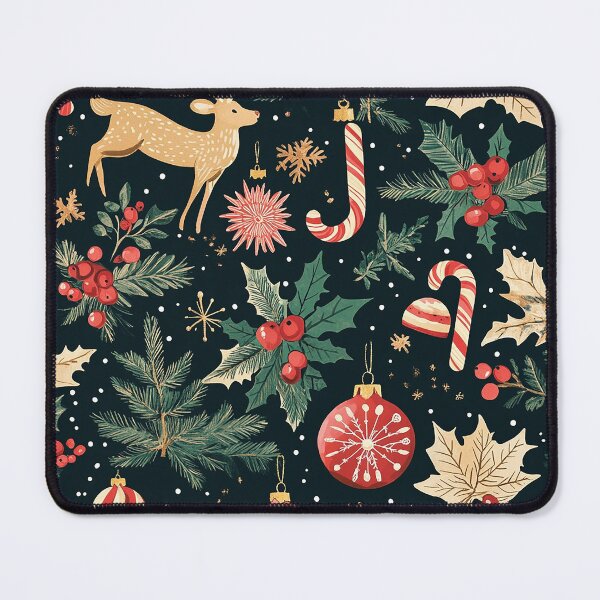 Item preview, Traditional Christmas Ornaments and Holly designed and sold by kyungmie87.