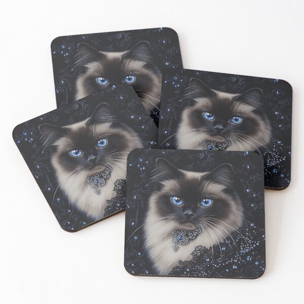 Item preview, Ragdoll Cat With Jewelry  designed and sold by Nocturne  Paws.