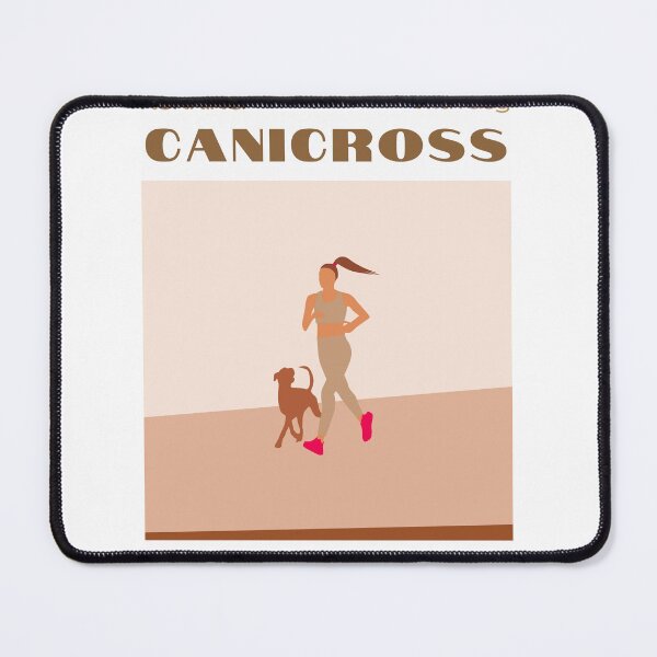 Item preview, Canicross poster woman wall decoration poster minimalist art painting designed and sold by CaniRush.