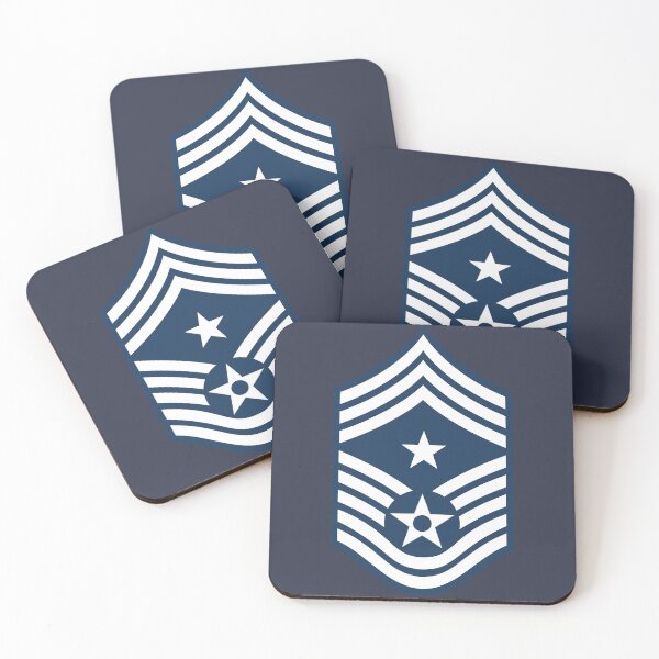 Item preview, United States Air Force OR-9 Command Chief Master Sergeant Rank Insignia designed and sold by wordwidesymbols.