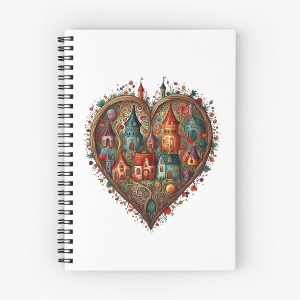 Item preview, Corazón de cuento de hadas designed and sold by Digiheart.